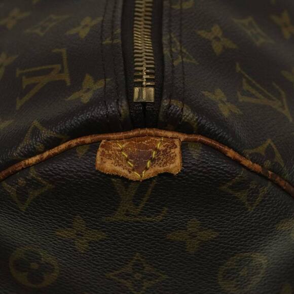 LOUIS VUITTON Monogram Keepall 55 Boston Bag M41424 LV Auth 58741 - Picture 10 of 16